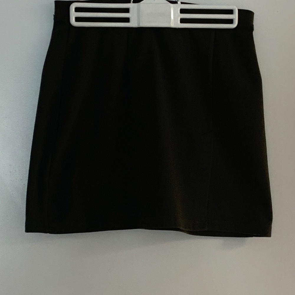Bebe black mini skirt